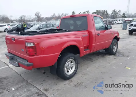 2001 Ford Ranger Edge из США, поврежденный, VIN 1FTYR10E11PB33708